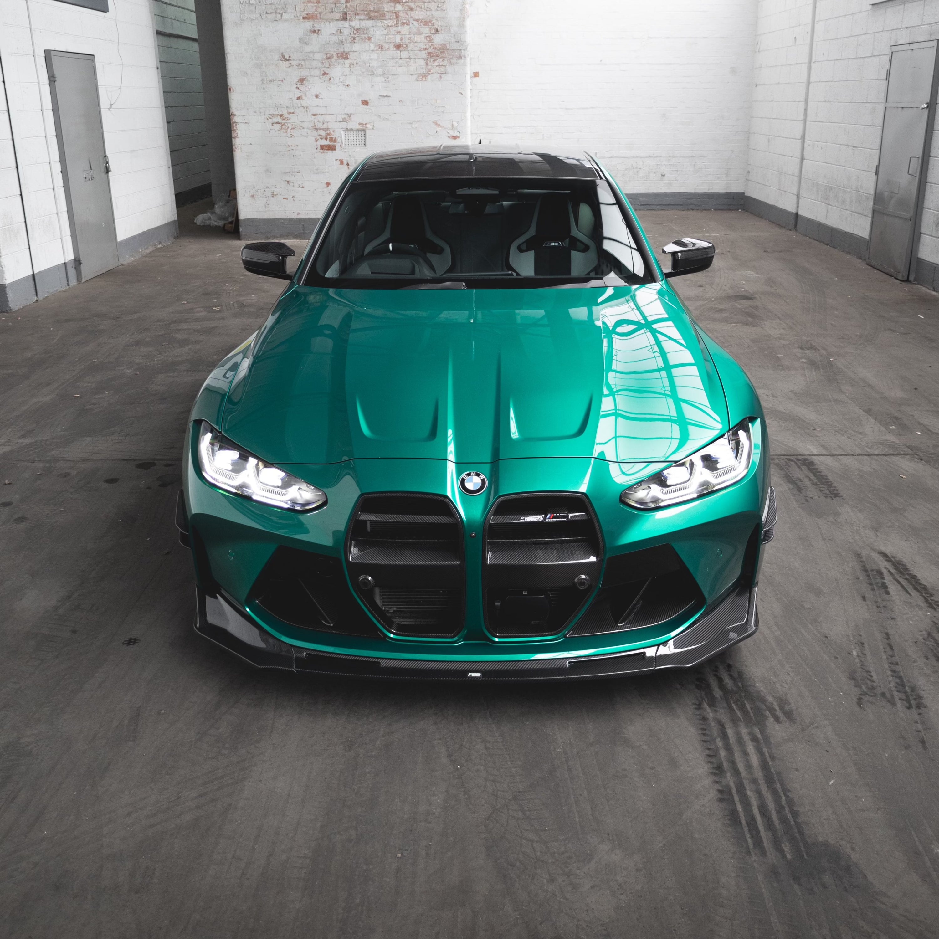 BMW M3 M4 G80 G82 Carbon Fibre Front Splitter Front Grille