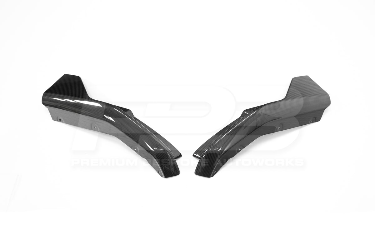 BMW M3/M4 G80/G82 CARBON FIBRE REAR BUMPER TRIMS 2021+ | Premium Bespoke AutoWorks