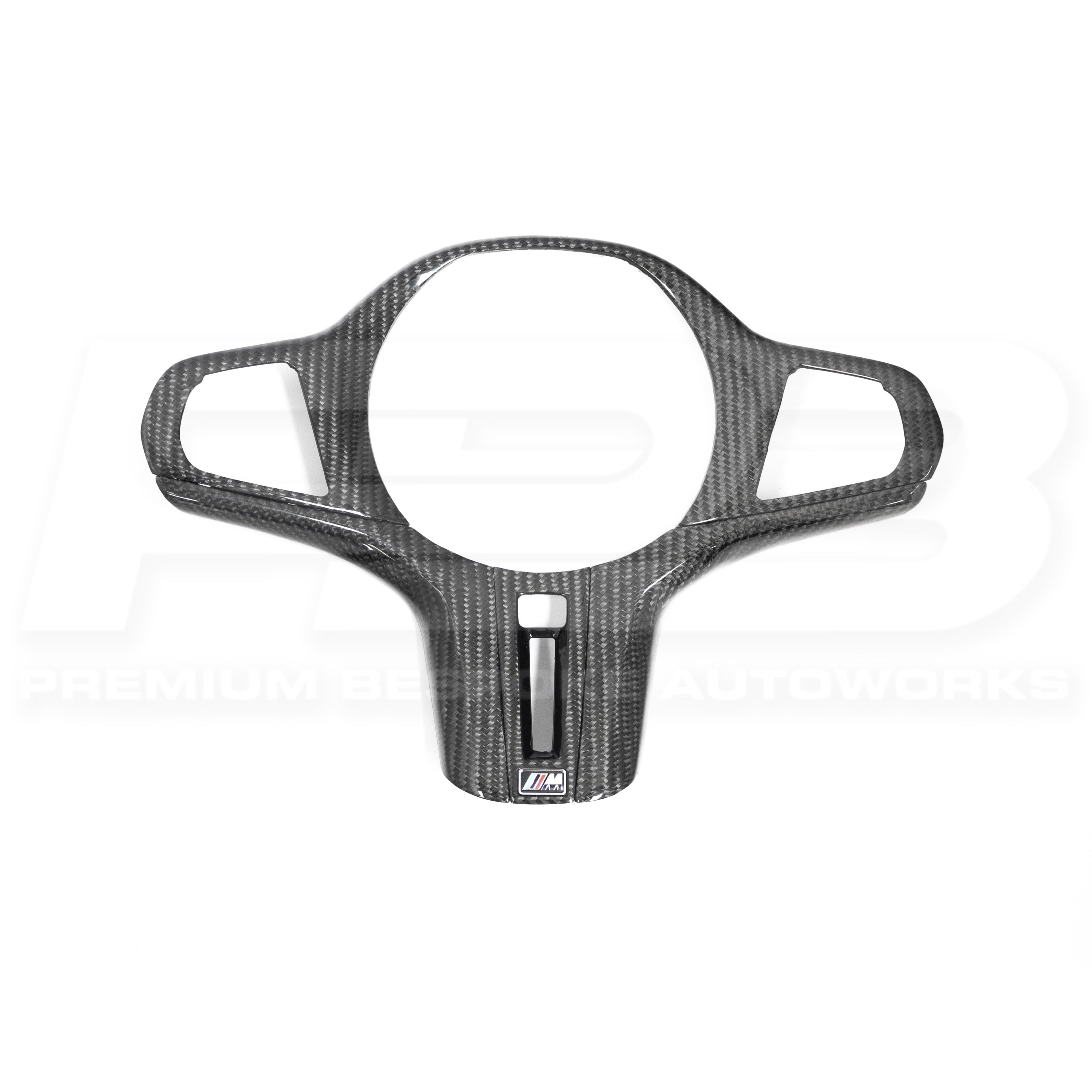 Carbon Fiber Steering Wheel Trim For Holden VE Commodore SS / SV6 - Seller Refurbished