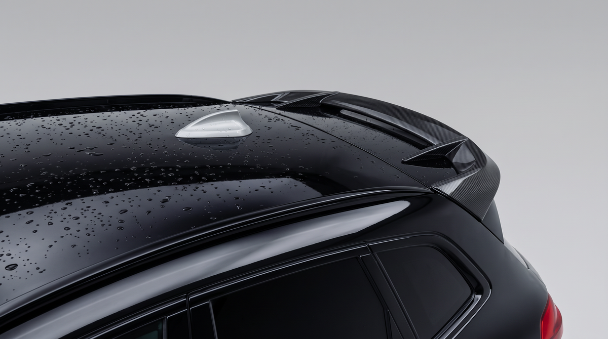 BMW X3M F97 Carbon Fibre Rear Spoiler fitted (2019+) - Premium Bespoke AutoWorks