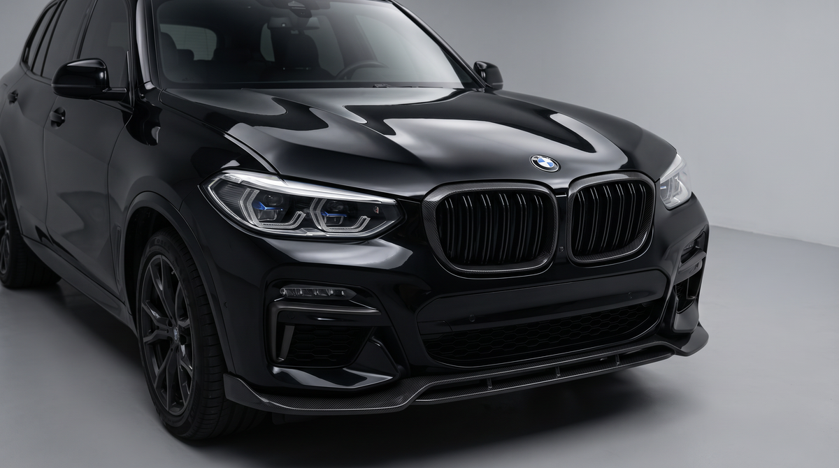 BMW X3 G01, X3M F97, X4 G02 & X4M F98 Carbon Fibre Kidney Grilles fitted (2019+) - Premium Bespoke AutoWorks