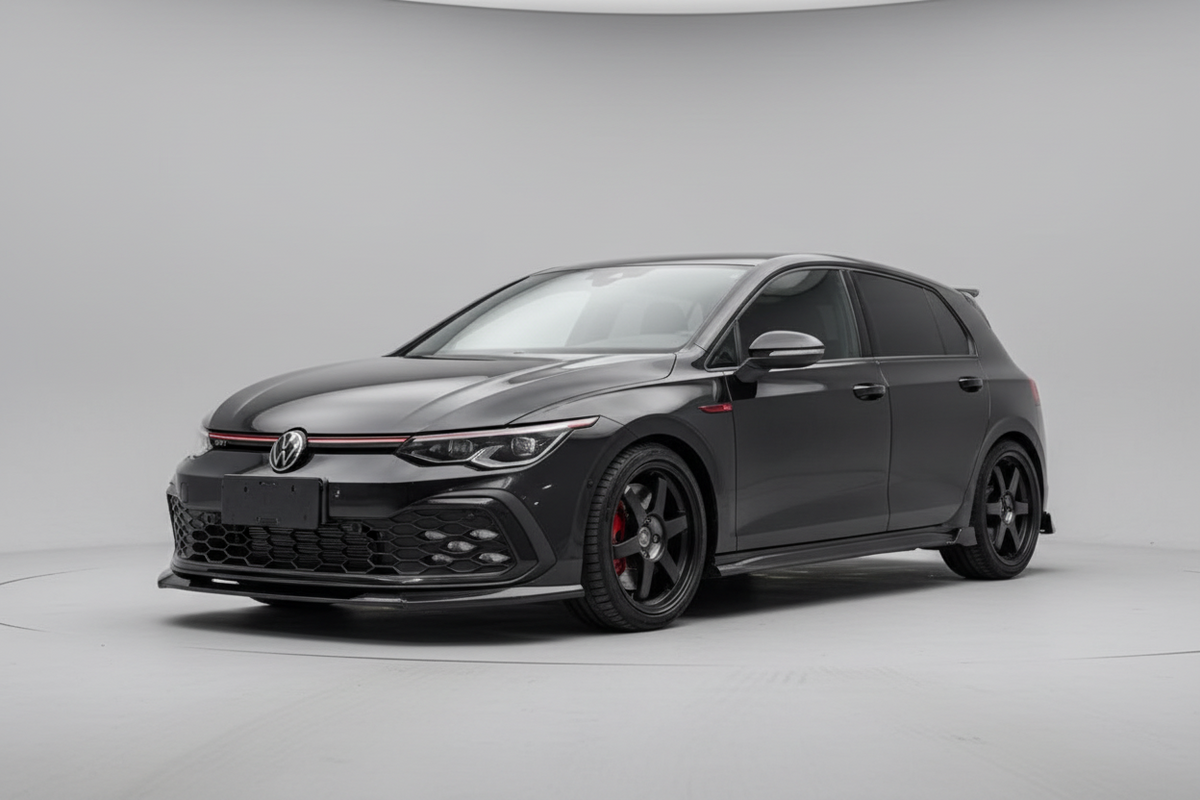 Golf GTI MK8 Carbon Fibre Front Splitter