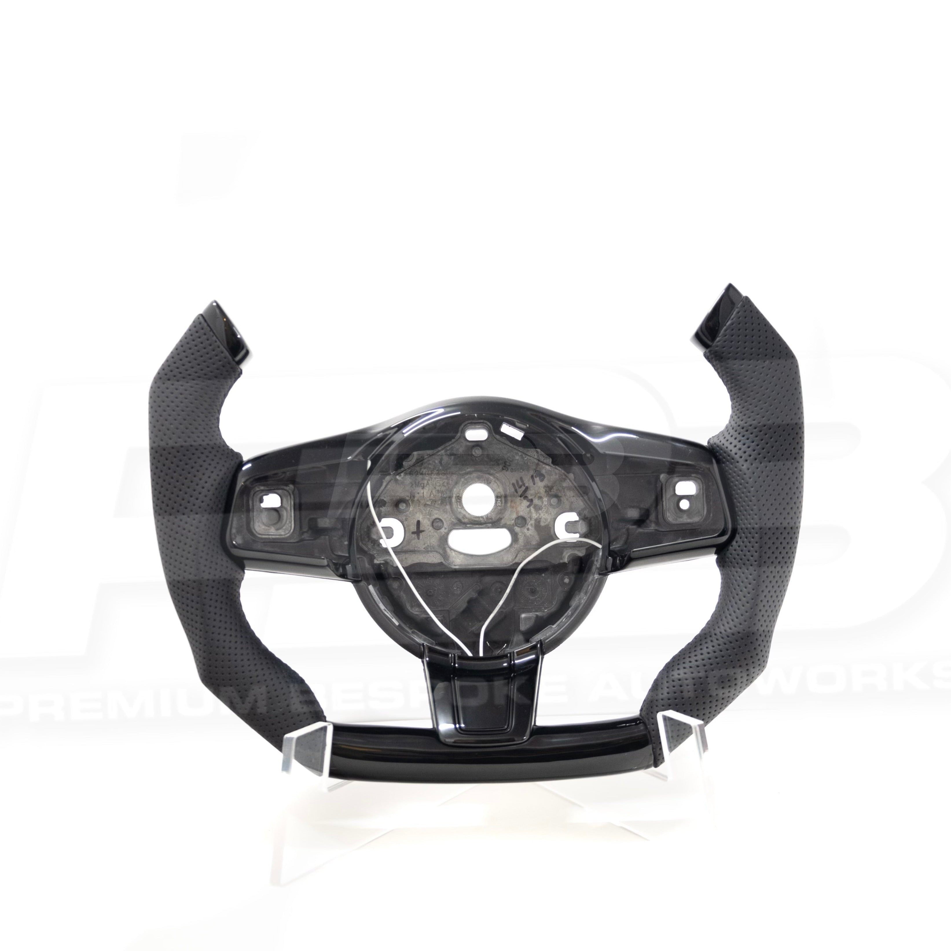 Jaguar F-Type Custom Steering Wheel product image on white background