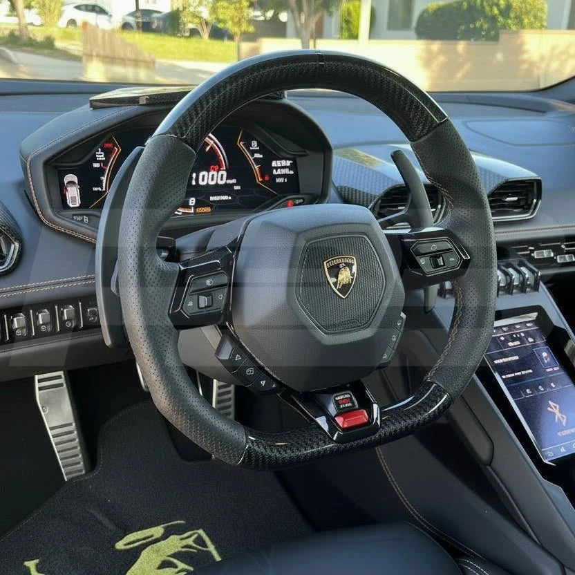 Lamborghini Huracan Carbon Fibre Steering Wheel