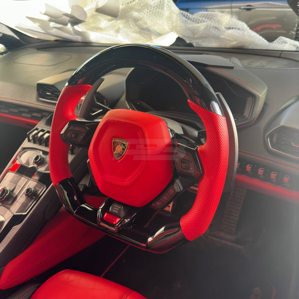 Lamborghini Huracan Custom Steering Wheel, Build Your Own