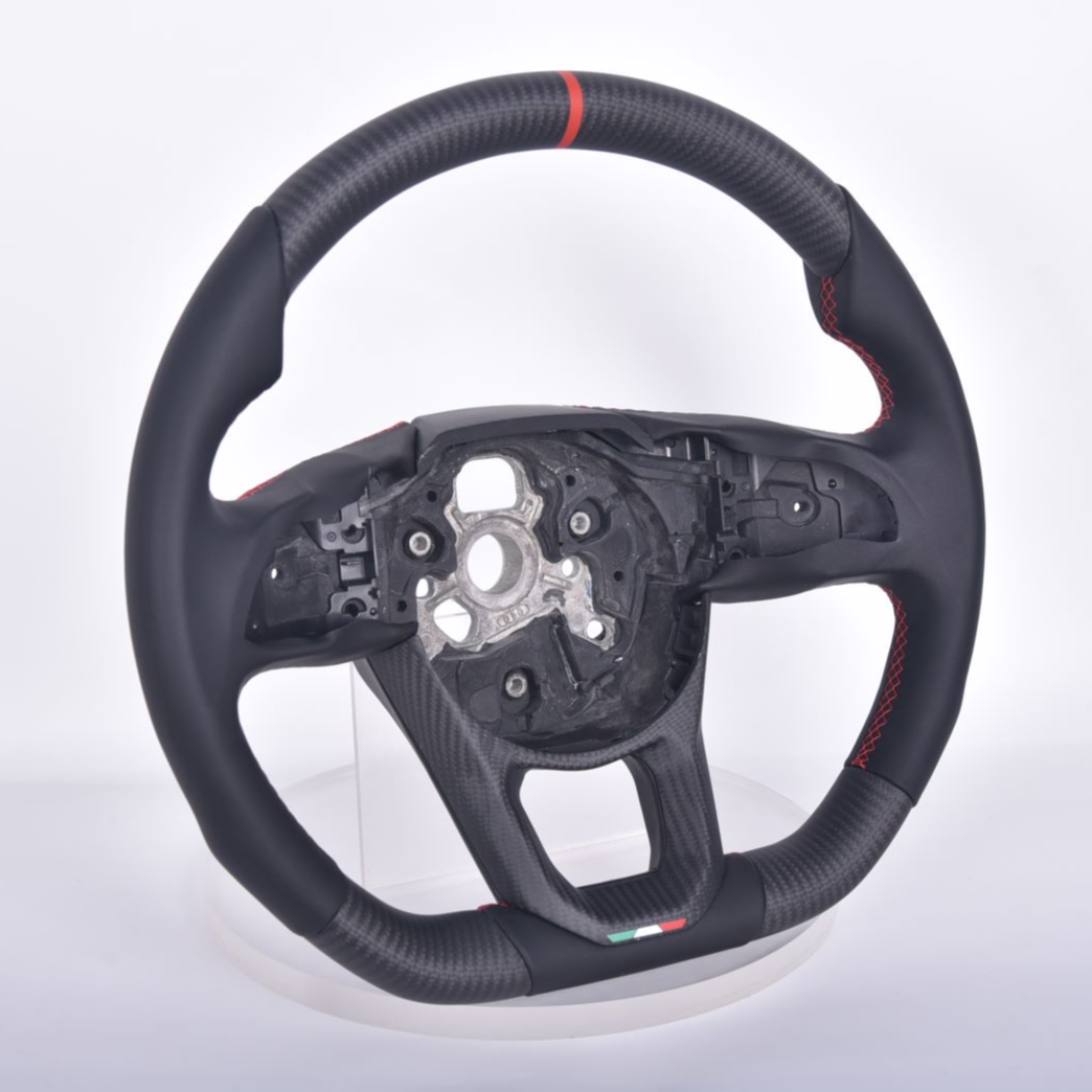 Lamborghini Reveulto matte carbon fibre steering wheel