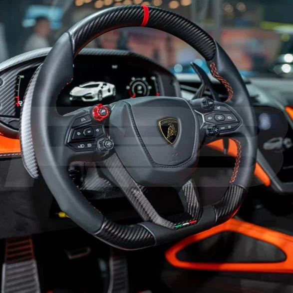 Lamborghini Revuelto Carbon Fibre Steering Wheel