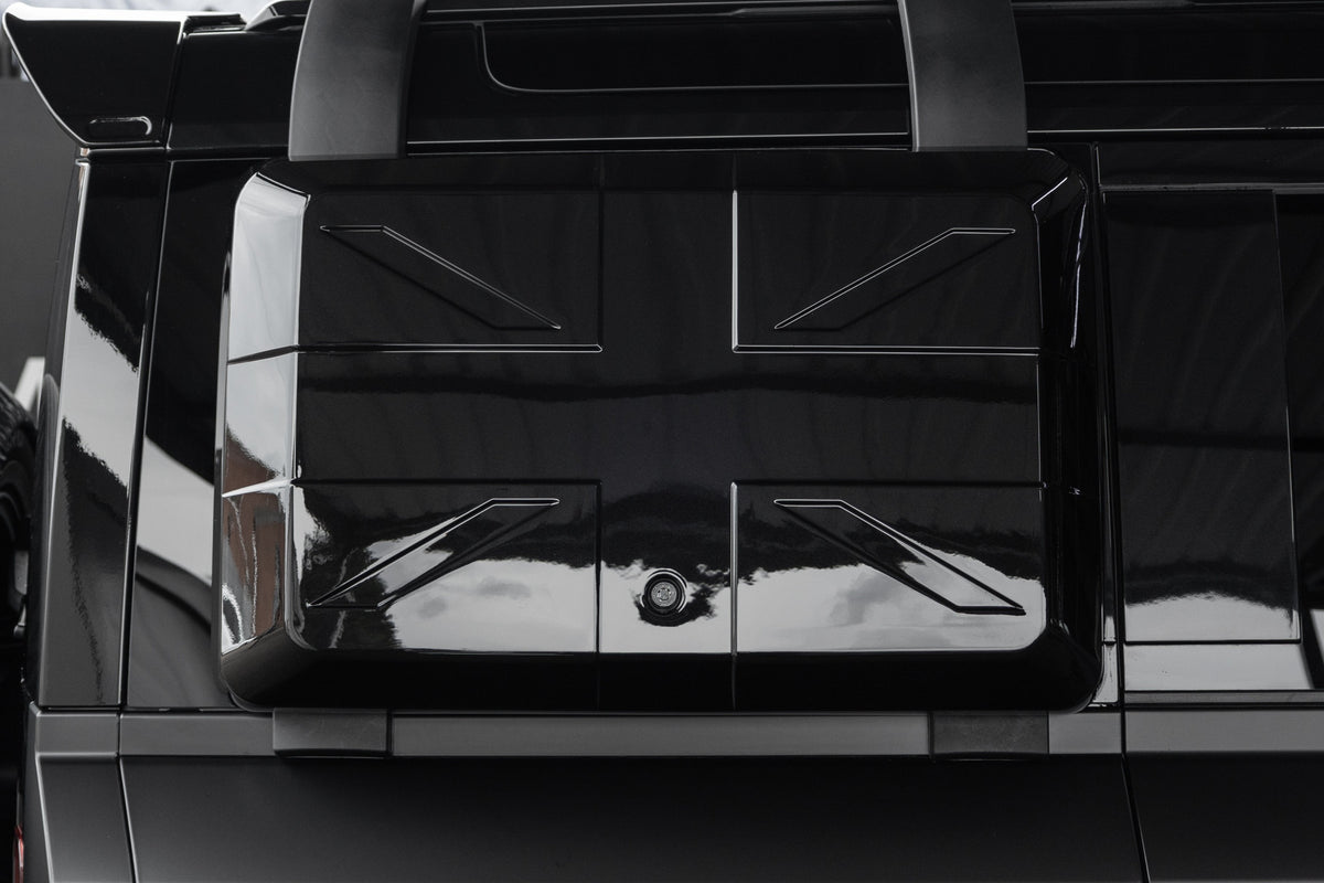 Land Rover Defender L663 (2020-Present) Union Jack Side Storage Box Gloss Black