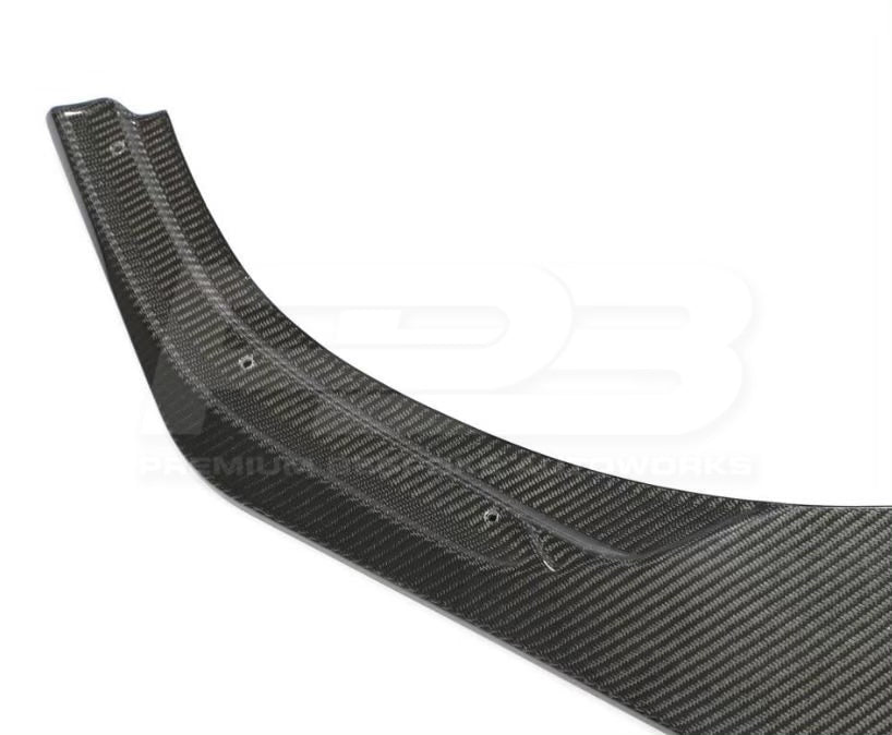 MK8 VOLKSWAGEN GOLF R CARBON FIBRE FRONT SPLITTER 