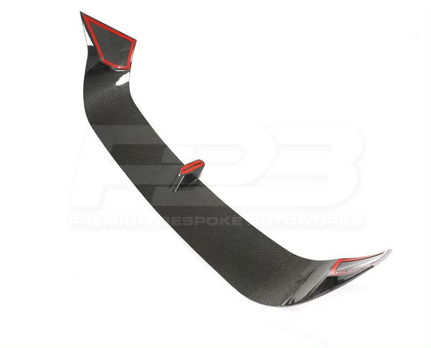 MK8 VOLKSWAGEN GOLF R CARBON FIBRE REAR SPOILER 2021+ | Premium Bespoke AutoWorks