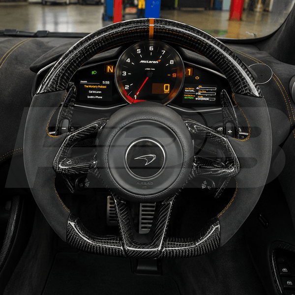 McLaren 12C Custom Steering Wheel, Build Your Own