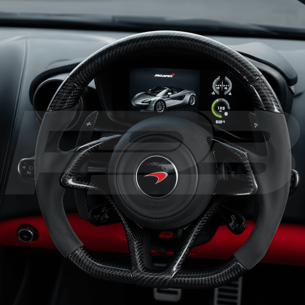 Mclaren MP4 12c Custom Steering Wheel