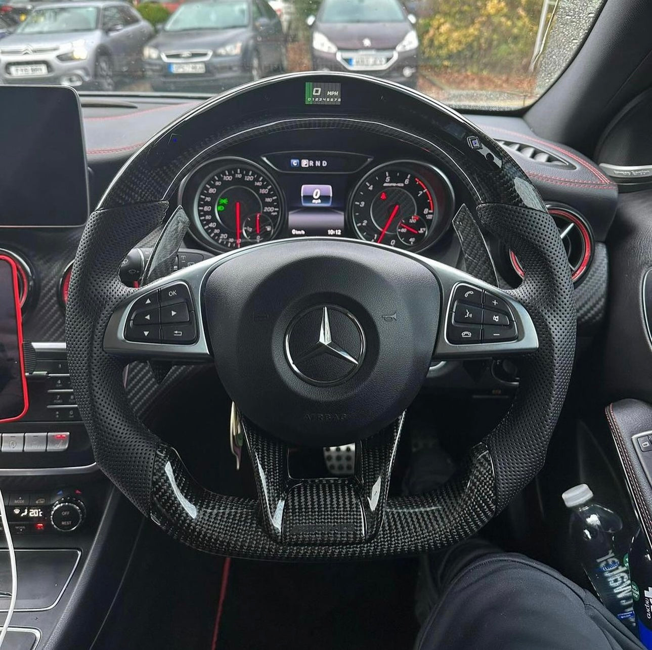Mercedes A45 AMG LED Steering Wheel