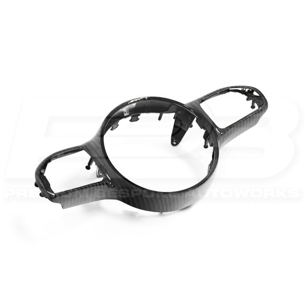 Embellecedor de volante de fibra de carbono 2019 On Mercedes AMG