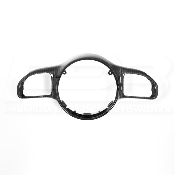 Embellecedor de volante de fibra de carbono 2019 On Mercedes AMG