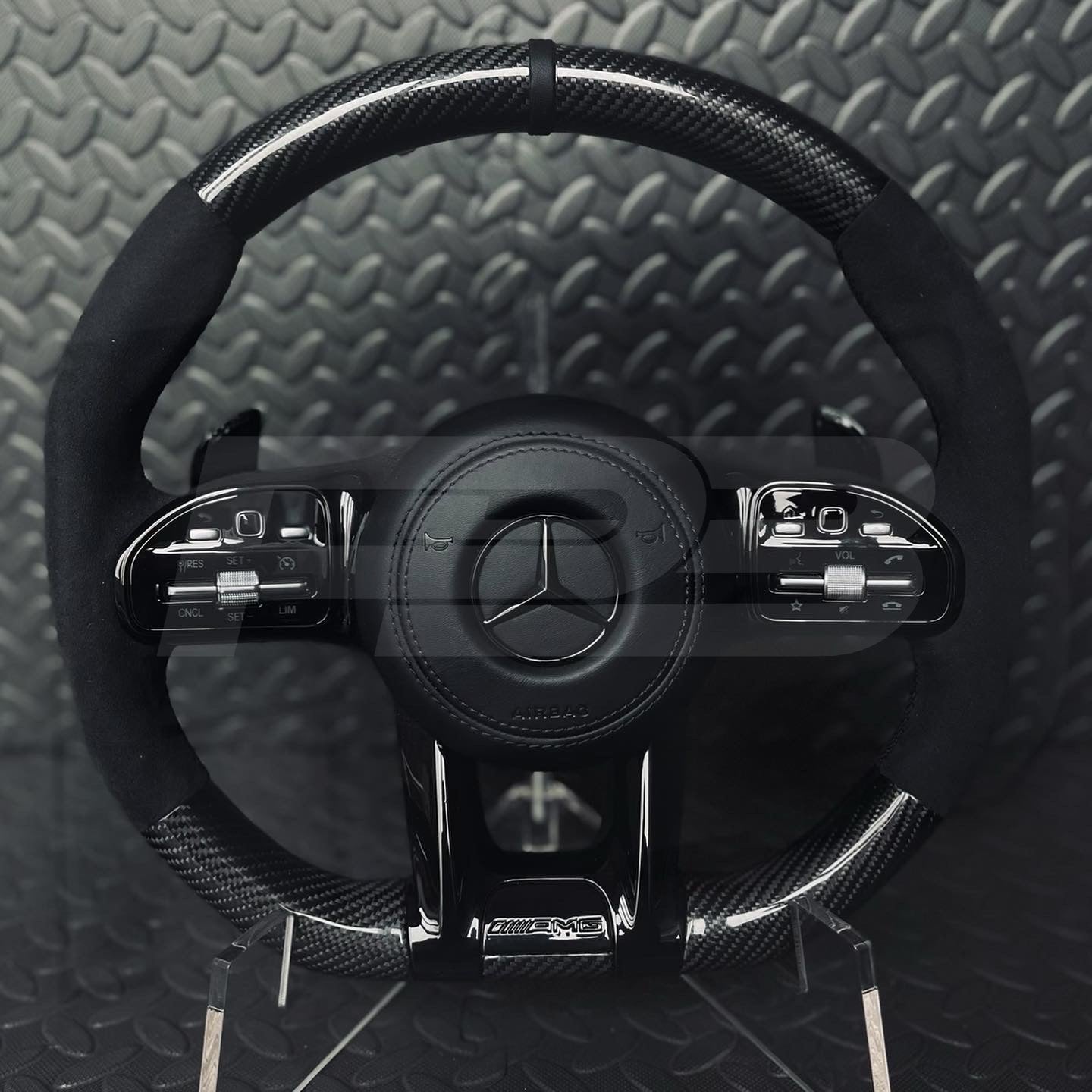Mercedes C43 AMG W205 Facelift Custom Steering Wheel, Build Your Own