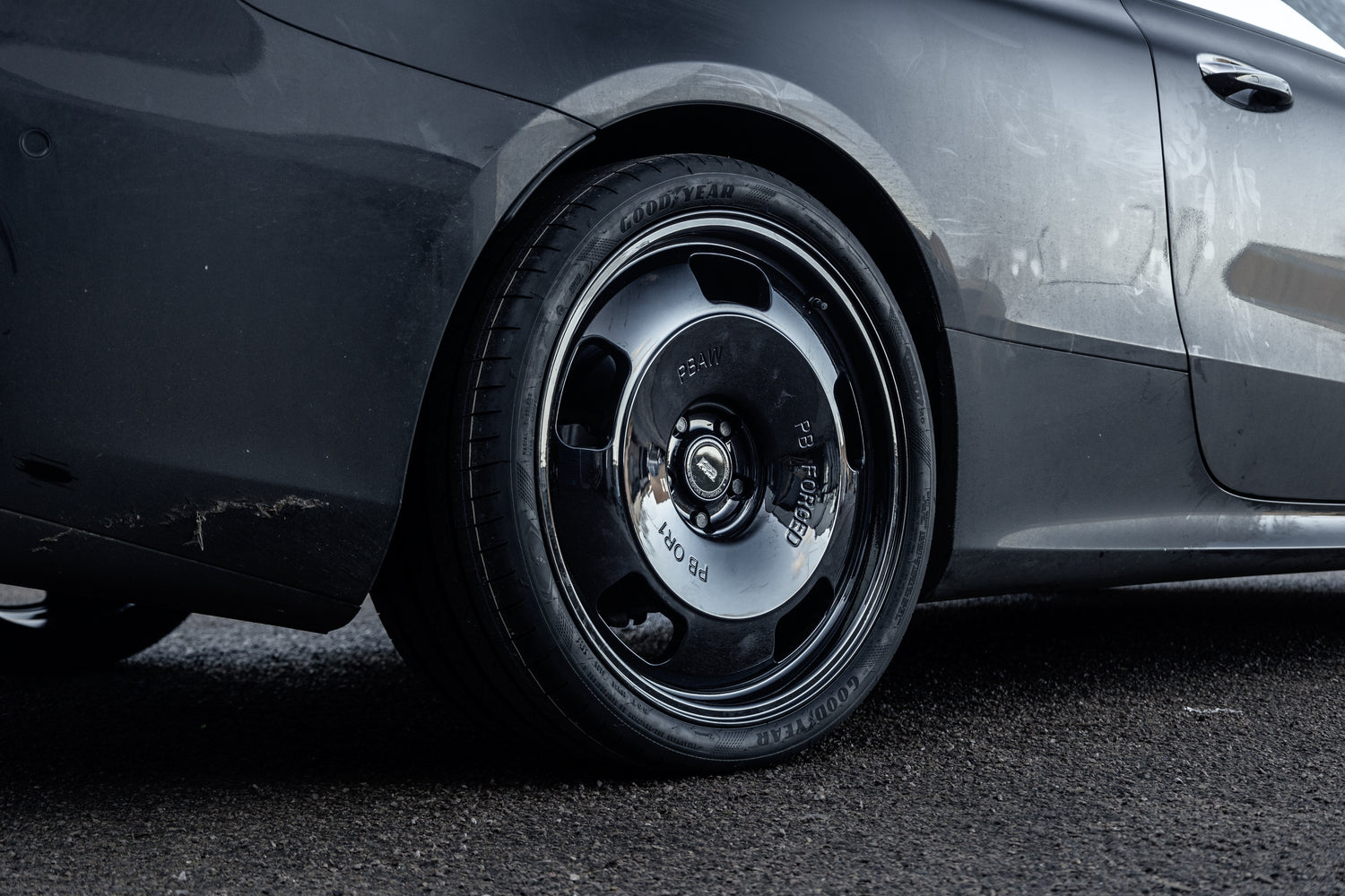 Mercedes E300 Custom Forged Wheels 