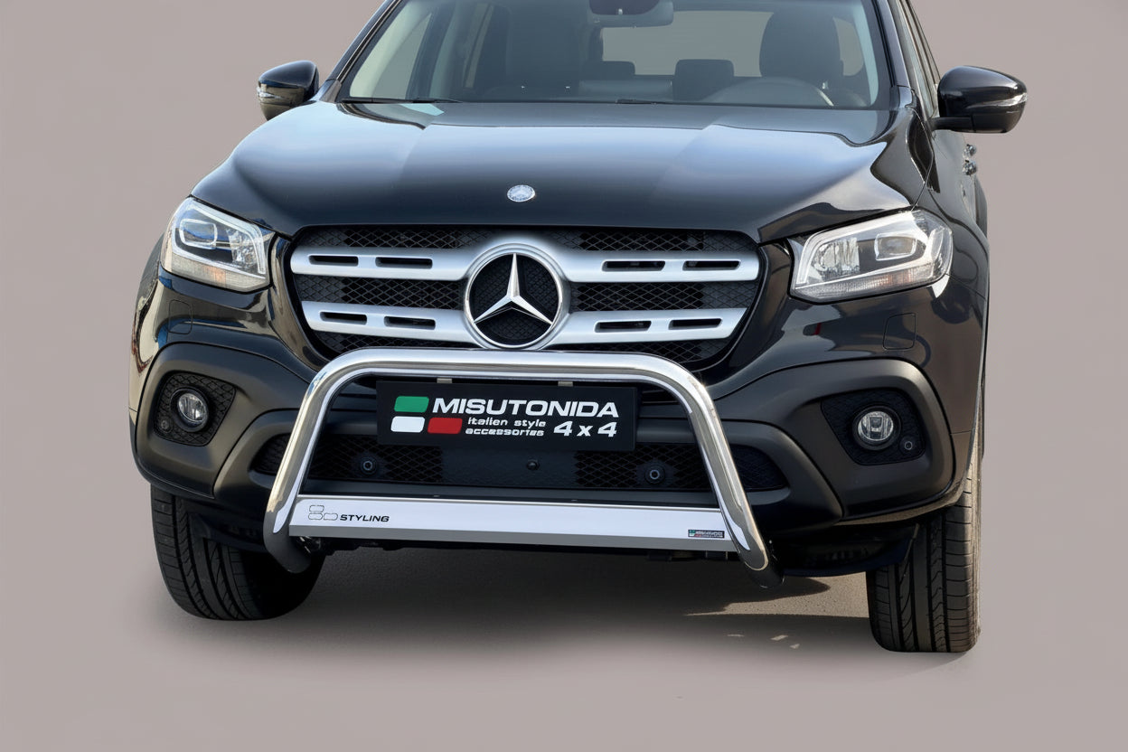 Mercedes X Class 2017 On Misutonida Eu Approved Front Bar 63mm