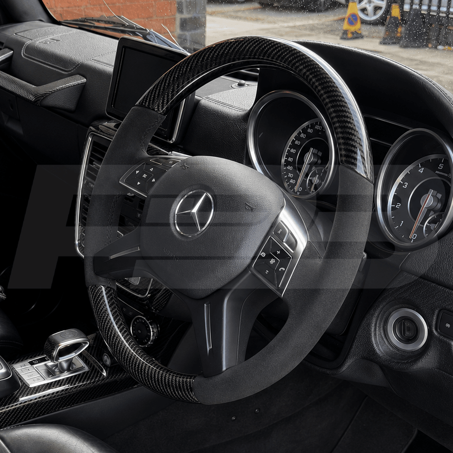 Mercedes g63 amg custom steering wheel