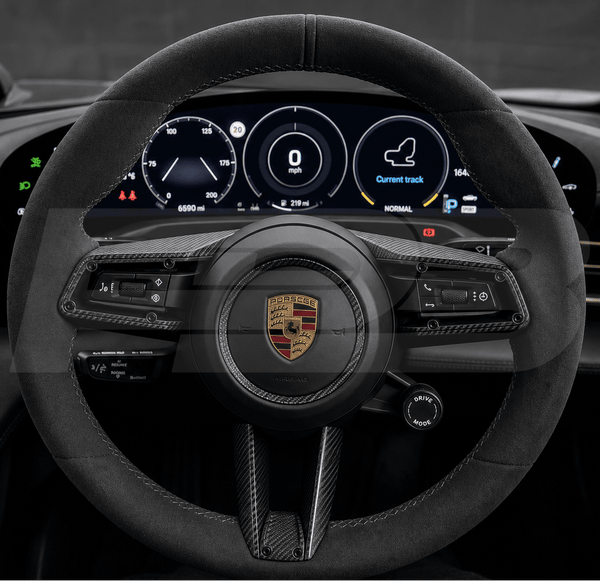 Porsche Taycan 9J1 Custom Steering Wheel, Build Your Own