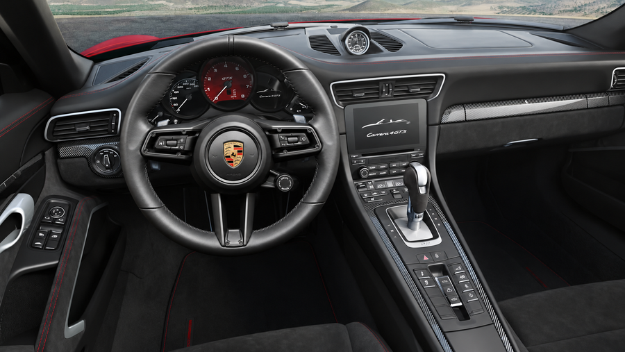 Porsche 992 steering wheel