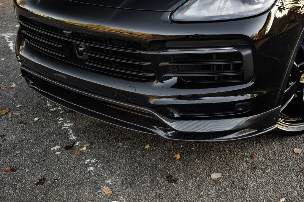 Porsche Cayenne Coupe Carbon Fibre Front Splitter