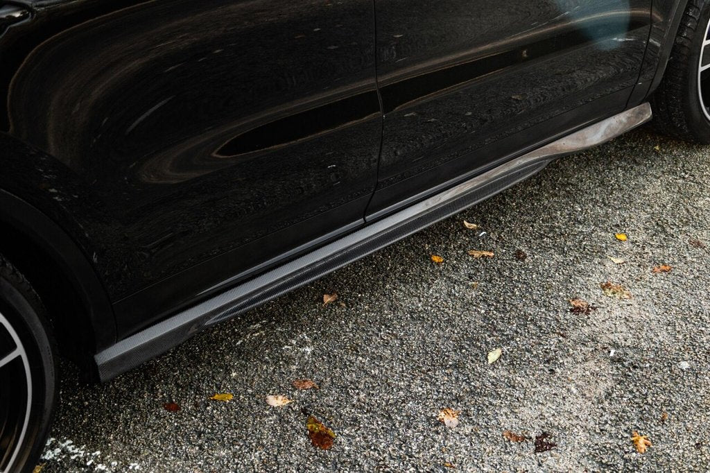 Porsche Cayenne Coupe Carbon Fibre Side Skirts 