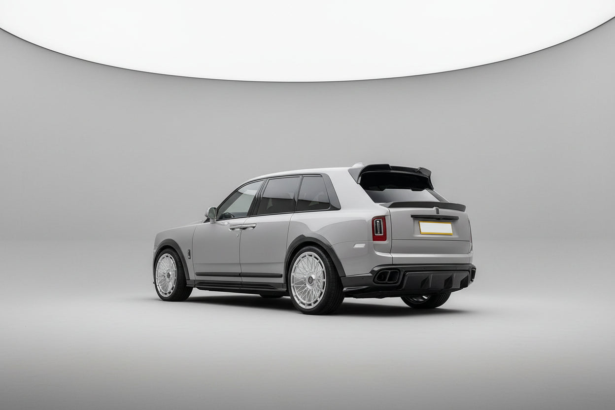 Rolls Royce Cullinan Carbon Fibre Diffuser And Tips - Premium Bespoke AutoWorks