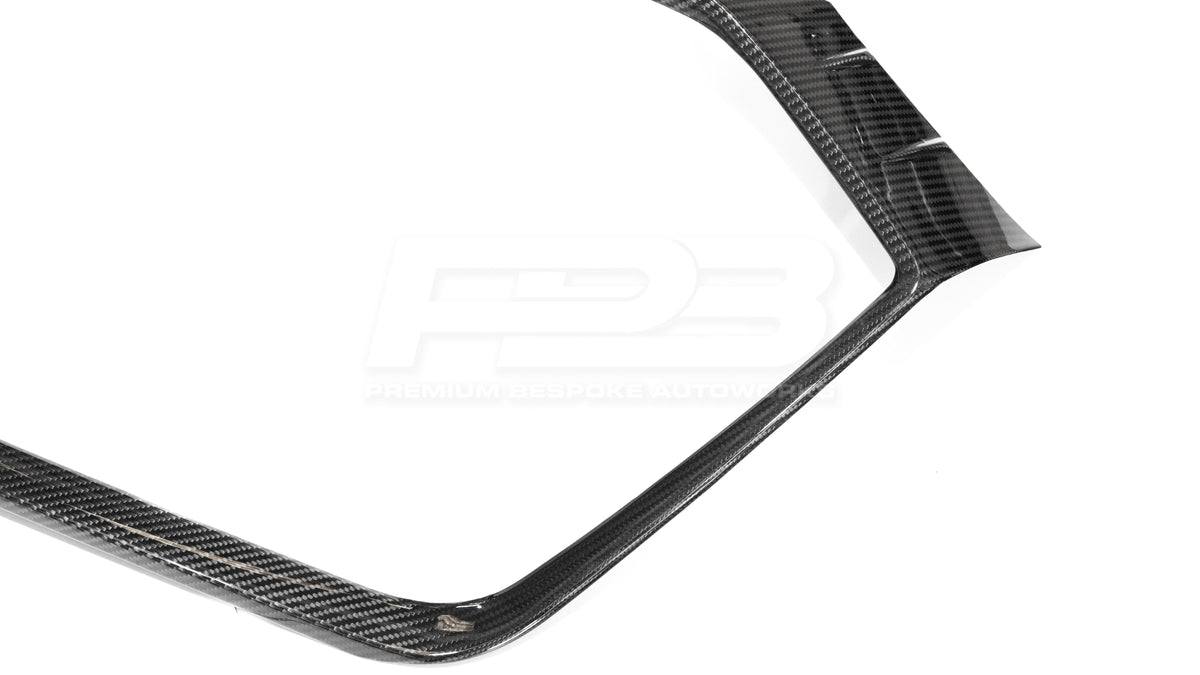 Carbon Fibre Front Grill Surround for 2020 Onwards Audi RS6 C8 | Premium Bespoke AutoWorks