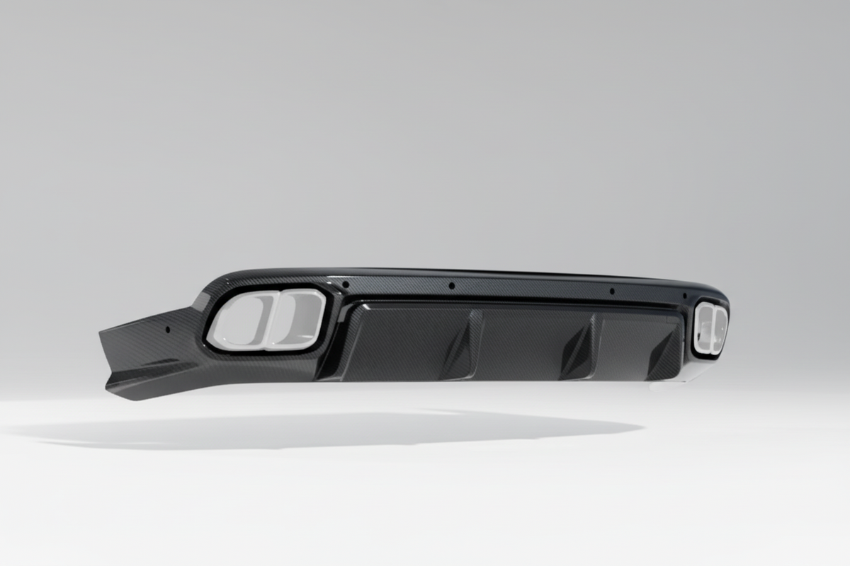 Rolls Royce Cullinan Carbon Fibre Diffuser And Tips