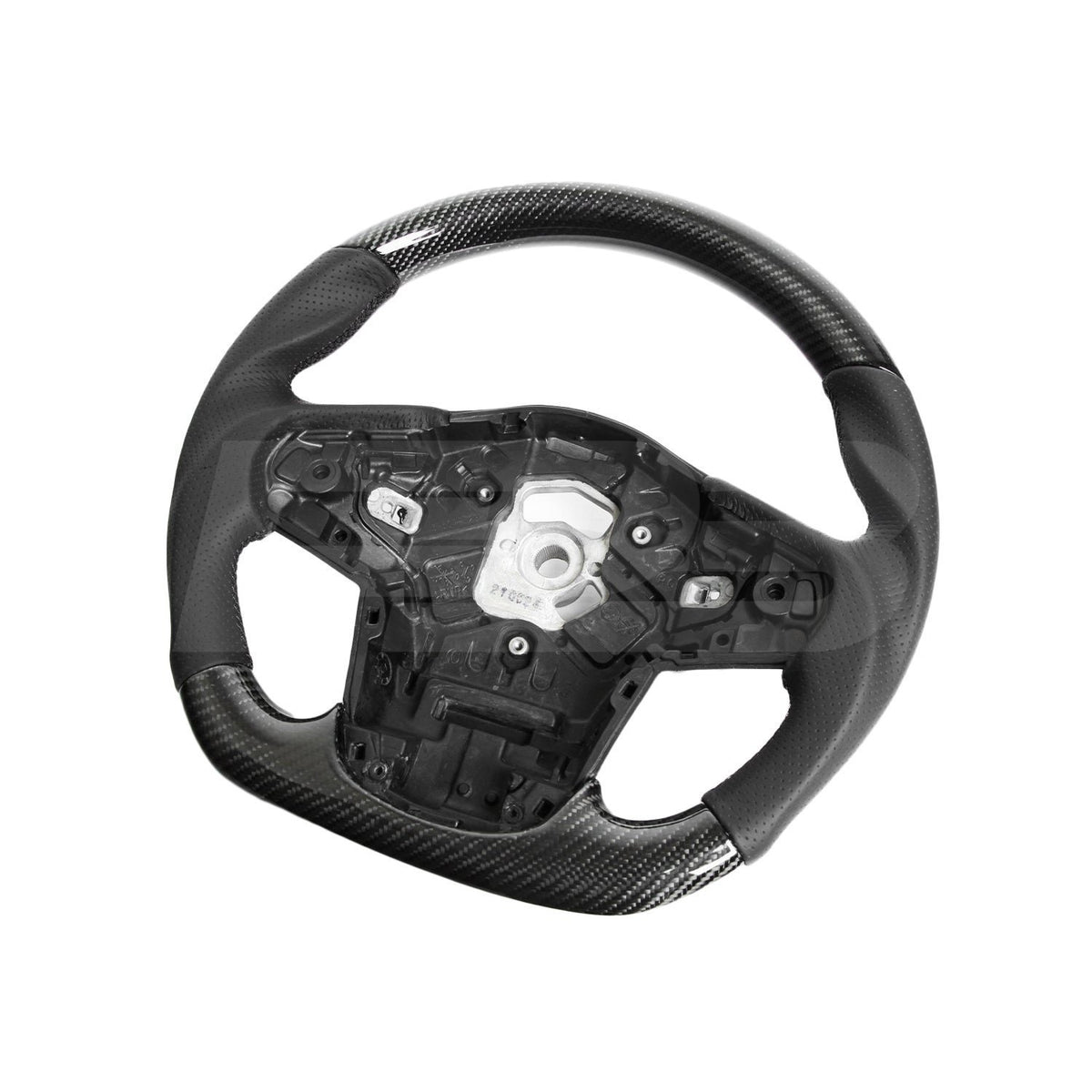 Toyota Supra Steering Wheel In Gloss Carbon Fibre & Leather (A90) | Premium Bespoke AutoWorks