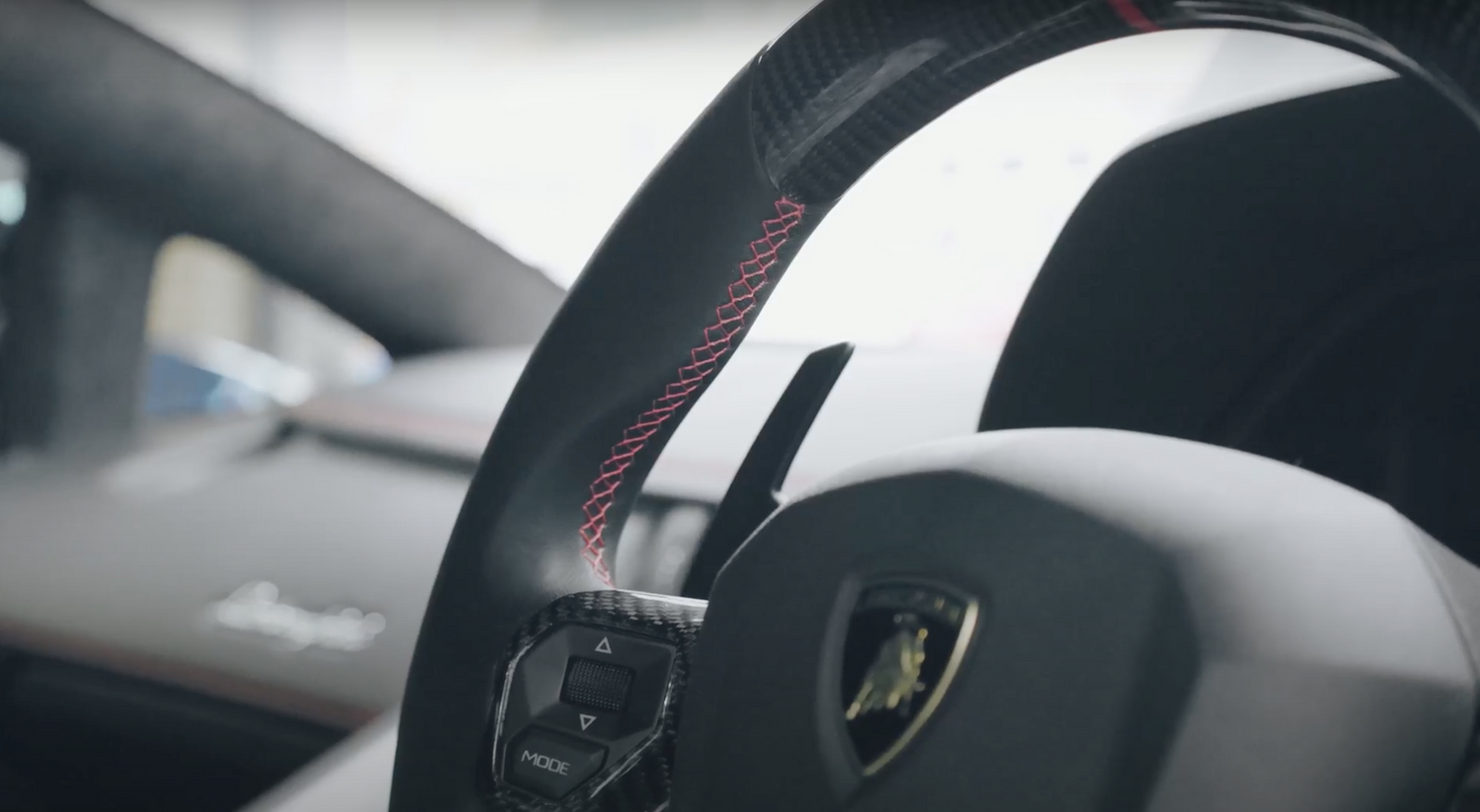 Lamborghini Aventador Carbon Steering Wheel