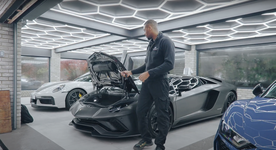 Lamborghini Aventador Garage
