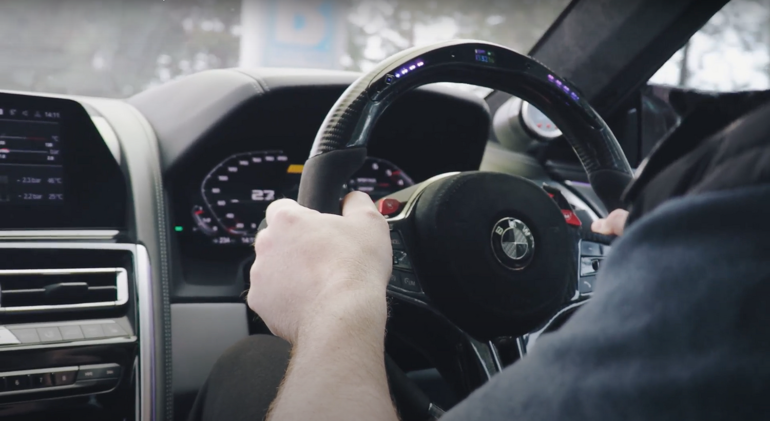 BMW M8 Custom Steering Wheel