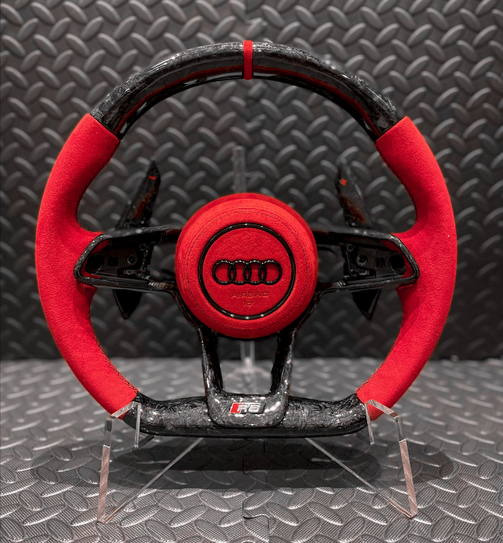 Audi R8 Forged Carbon Fibre Steering Wheel
