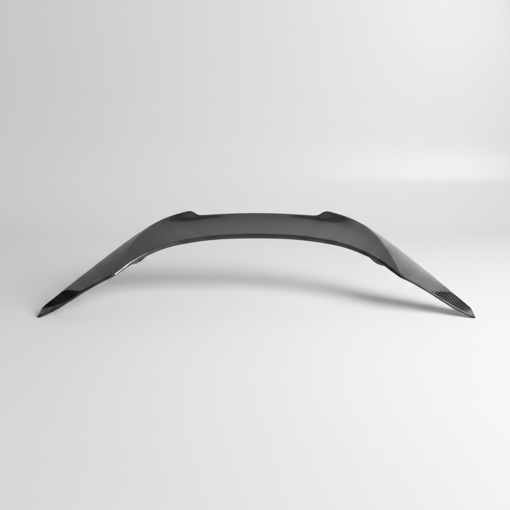Toyota Supra 2019+ A90 Carbon Fibre Boot Spoiler V4 product image on white background