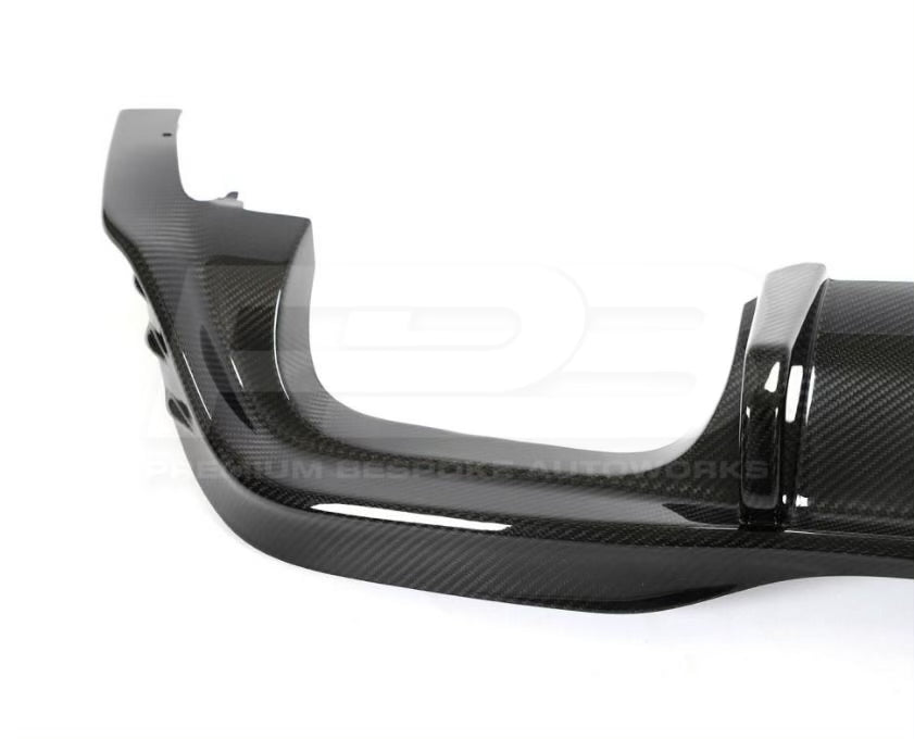 MK8 VOLKSWAGEN GOLF R CARBON FIBRE REAR DIFFUSER 2021+ | Premium Bespoke AutoWorks