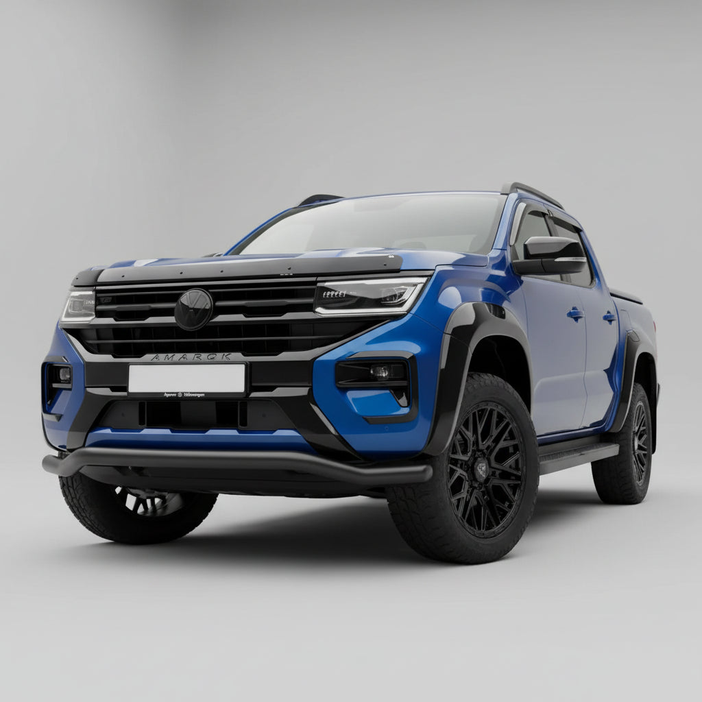 VW Amarok 2023 On Black Spoiler Bar