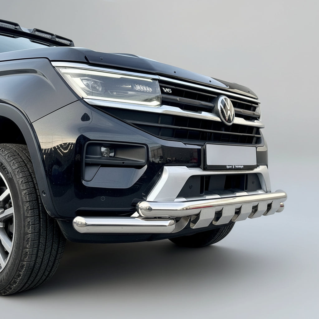 VW Amarok 2023+ V2 Stainless Steel Front Spoiler Bar