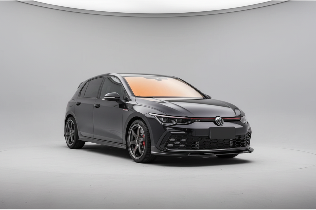 Volkswagen Golf GTI MK8 Carbon Fibre Front Splitter