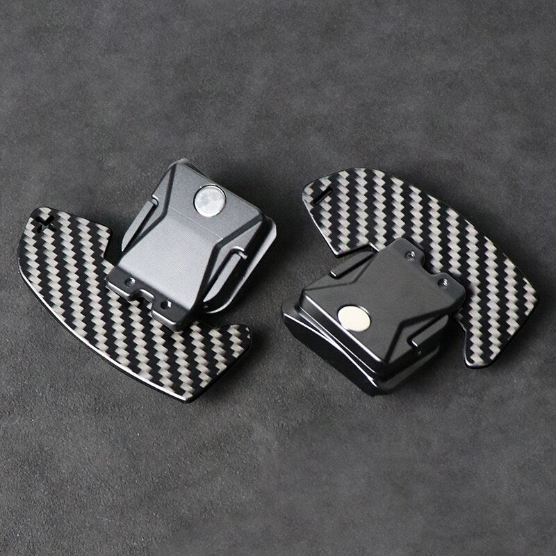 Audi R8 4S magnetic paddle shifters, rear view | Premium Bespoke AutoWorks
