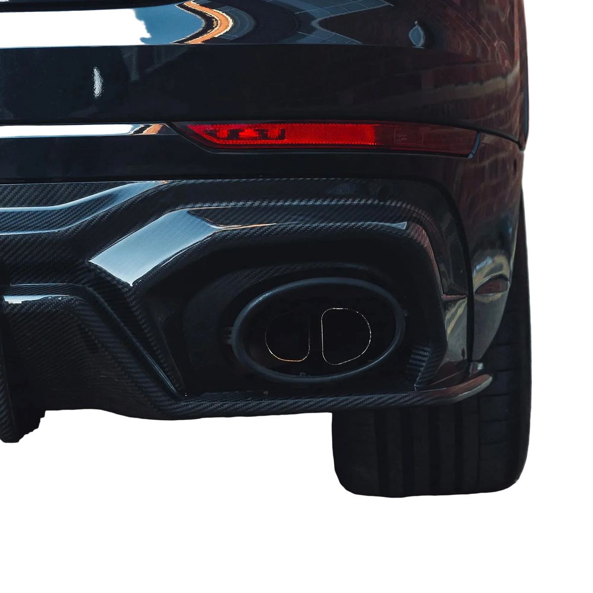 Audi RSQ8 4M Pre-Preg Carbon Fibre Rear Diffuser (2019-2024) - Premium Bespoke AutoWorks