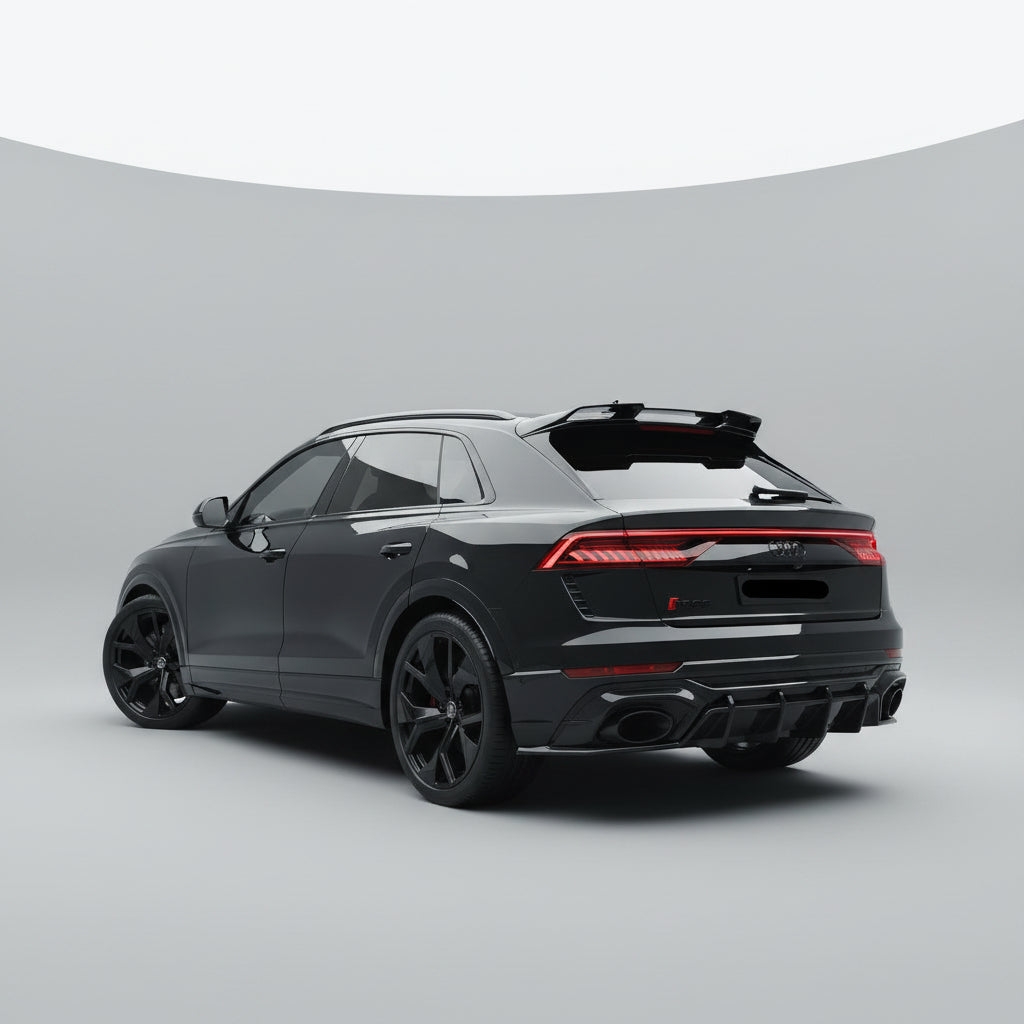 Audi RSQ8 4M Pre-Preg Carbon Fibre Rear Roof Spoiler (2019-2024) - Premium Bespoke AutoWorks