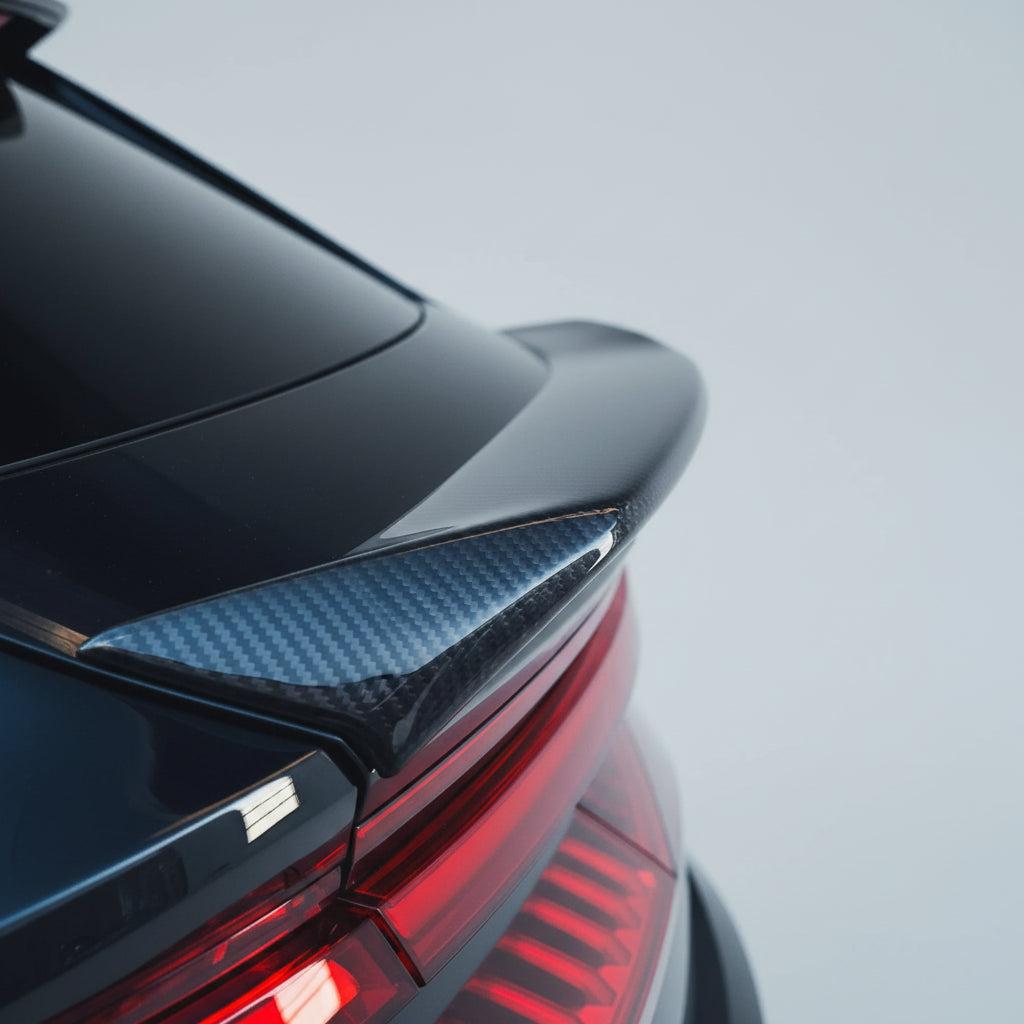 Audi RSQ8 4M Pre-Preg Carbon Fibre Rear Boot Spoiler (2019-2024) - Premium Bespoke AutoWorks