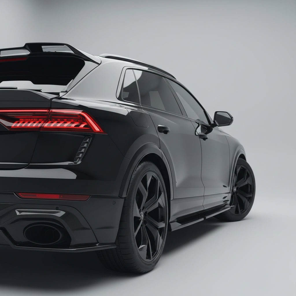 Audi RSQ8 4M Pre-Preg Carbon Fibre Side Skirts (2019-2024) - Premium Bespoke AutoWorks