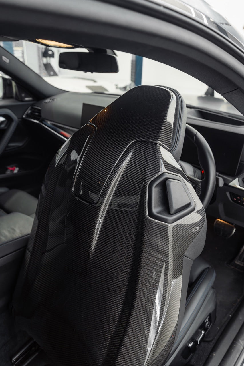 BMW 2 Series / M2 pre-preg carbon fibre full seat back covers