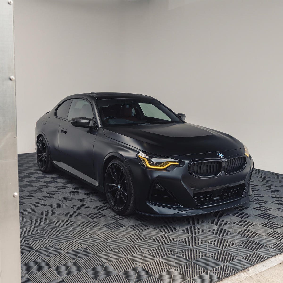 BMW 2 Series, M240i & M2 G87 CSL yellow DRL module set fitted