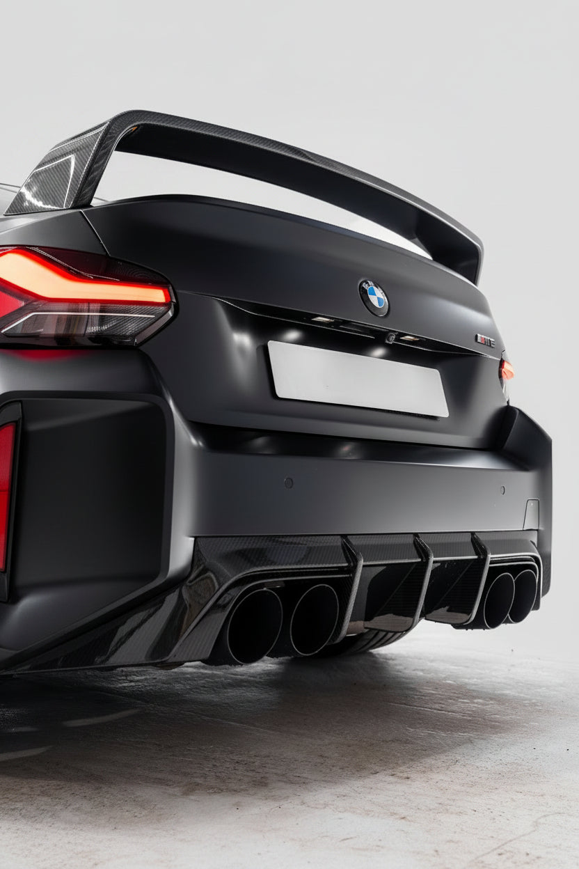 BMW M2 G87, 2 Series & M240i G42 Pre-Preg Carbon Fibre Rear Wing (2022+) - Premium Bespoke AutoWorks