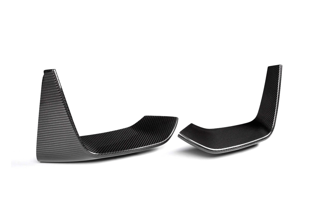 BMW M3 F80 & M4 F82 Pre-Preg Carbon Fibre Front Bumper Inserts (2014-2020) - Premium Bespoke AutoWorks