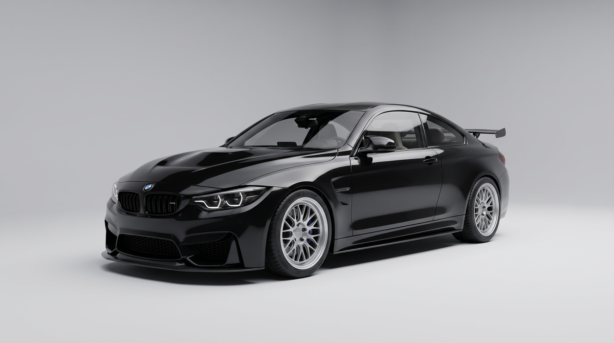 BMW M3 F80 & M4 F82 Pre-Preg Carbon Fibre Side Skirts (2014-2020) fitted - Premium Bespoke AutoWorks